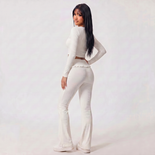 Crop and Flared 2-piece
