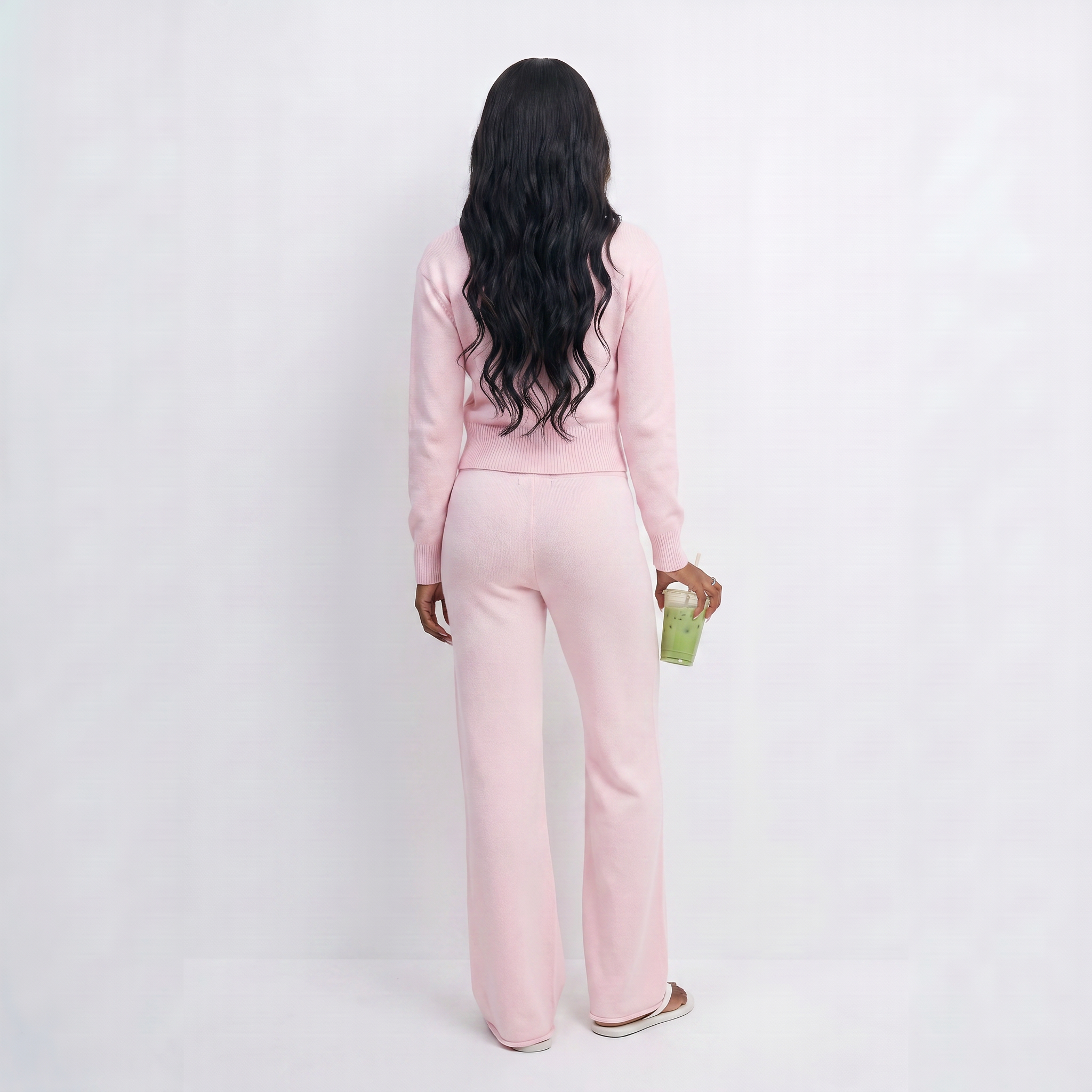 Knitted Cardigan 2-Piece