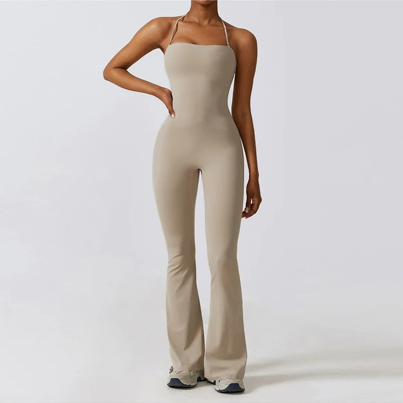Hanging Flared Jumpsuit