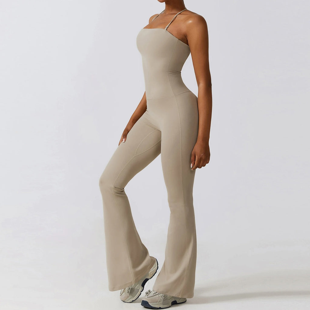 Hanging Flared Jumpsuit