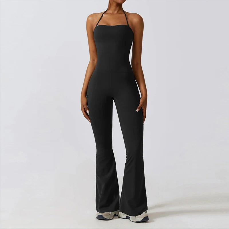Hanging Flared Jumpsuit